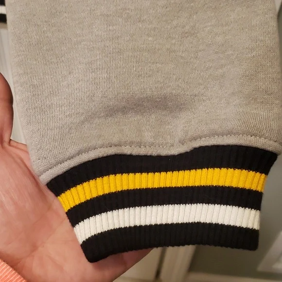 WOMEN'S LARGE NFL STEELERS LETTERMAN/VARSITY JACKET - Picture 5 of 16